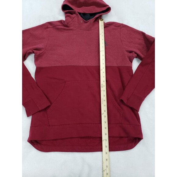 Adidas Hoodie Red M/L Adult Activewear Gym Casual Hoodie Kangaroo Pocket Warm - Picture 2 of 10
